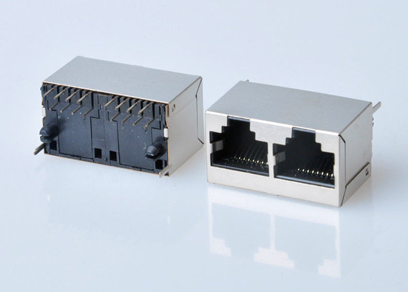 8p8c RJ45 Jack Connector PCB Mount Για Δίκτυο Socket Διαδίκτυο Μονουλάριο Χαλκού