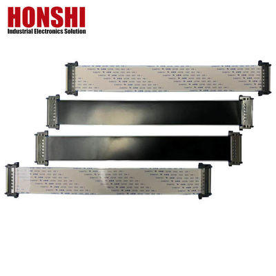 0.5mm Pitch FPC Flat Flex Cable Για 80c 60v 10p 40p 60cm Τεντωμένο Χαλκό