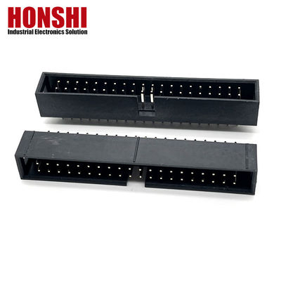 2.54mm Box Header Connector H8.8 40P Χρυσό επιχρυσωμένο ηλεκτρικό διπλό δέκτη