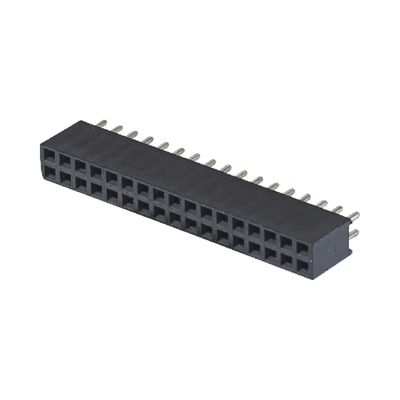 2.0mm H4.3mm DIP Header Γυναικεία ευθεία βύθιση 2x2 2x40pin Γυναικεία σύνδεση κεφαλής