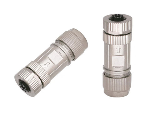 Κύκλωμα M12 X Code Connector Ethernet 8 Pin Male Female Plug Connector Σύνθεση βίδα
