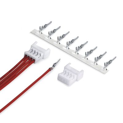 Προσαρμοσμένο καλώδιο Jst Sh Gh Zh Ph Xh Vh Molex 1.25 Συνδέτες Plug Socket Crimp Επαφή OEM