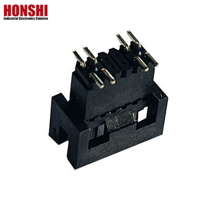 1.27mm Pitch H5.7mm SMT Brass Gold Plated Male Box Header Συνδέτης PCB